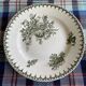 Mismatched ironstone flat plates