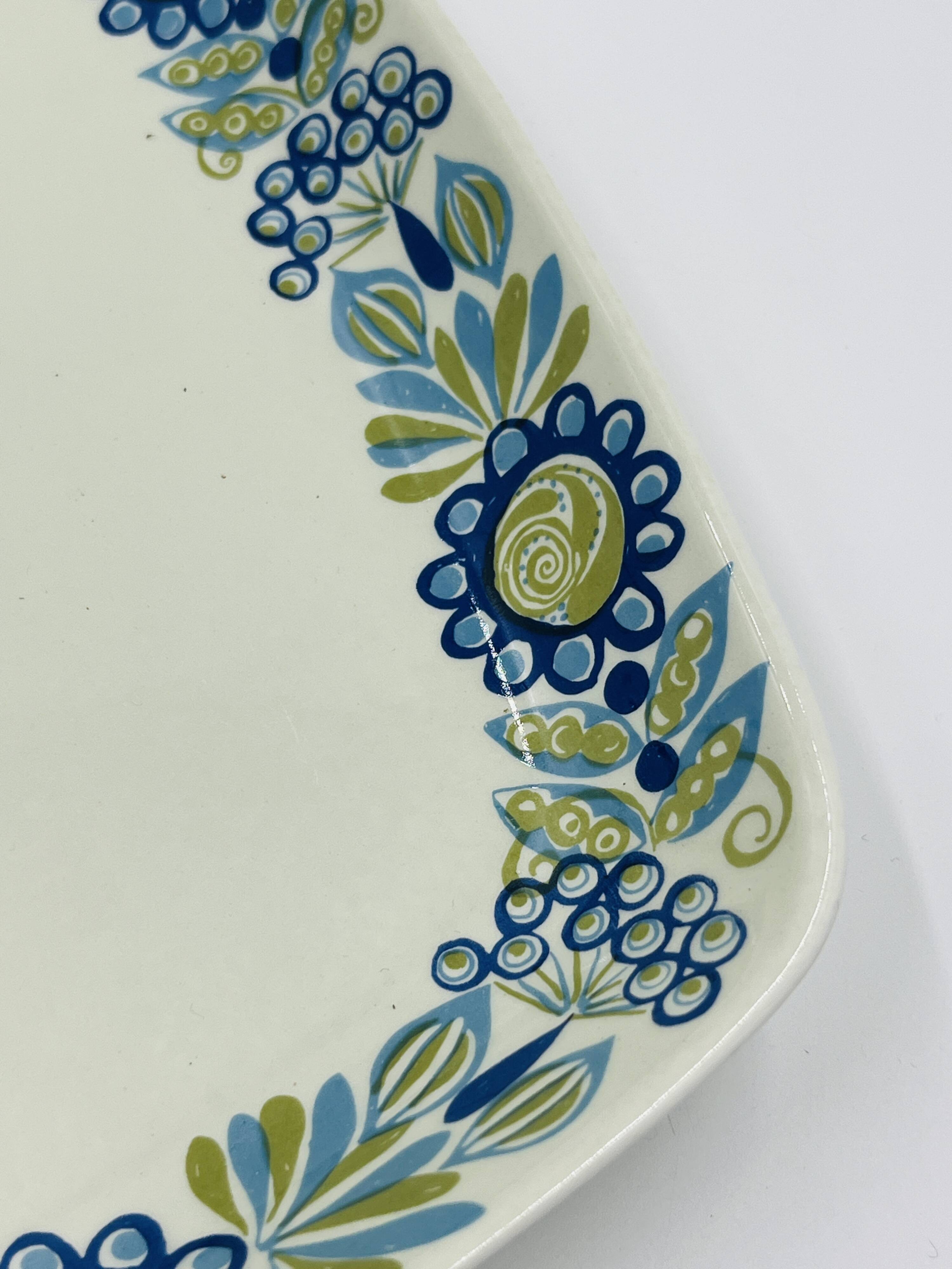 Plat "Tor Viking" Figgjo Norvège – Design 70s