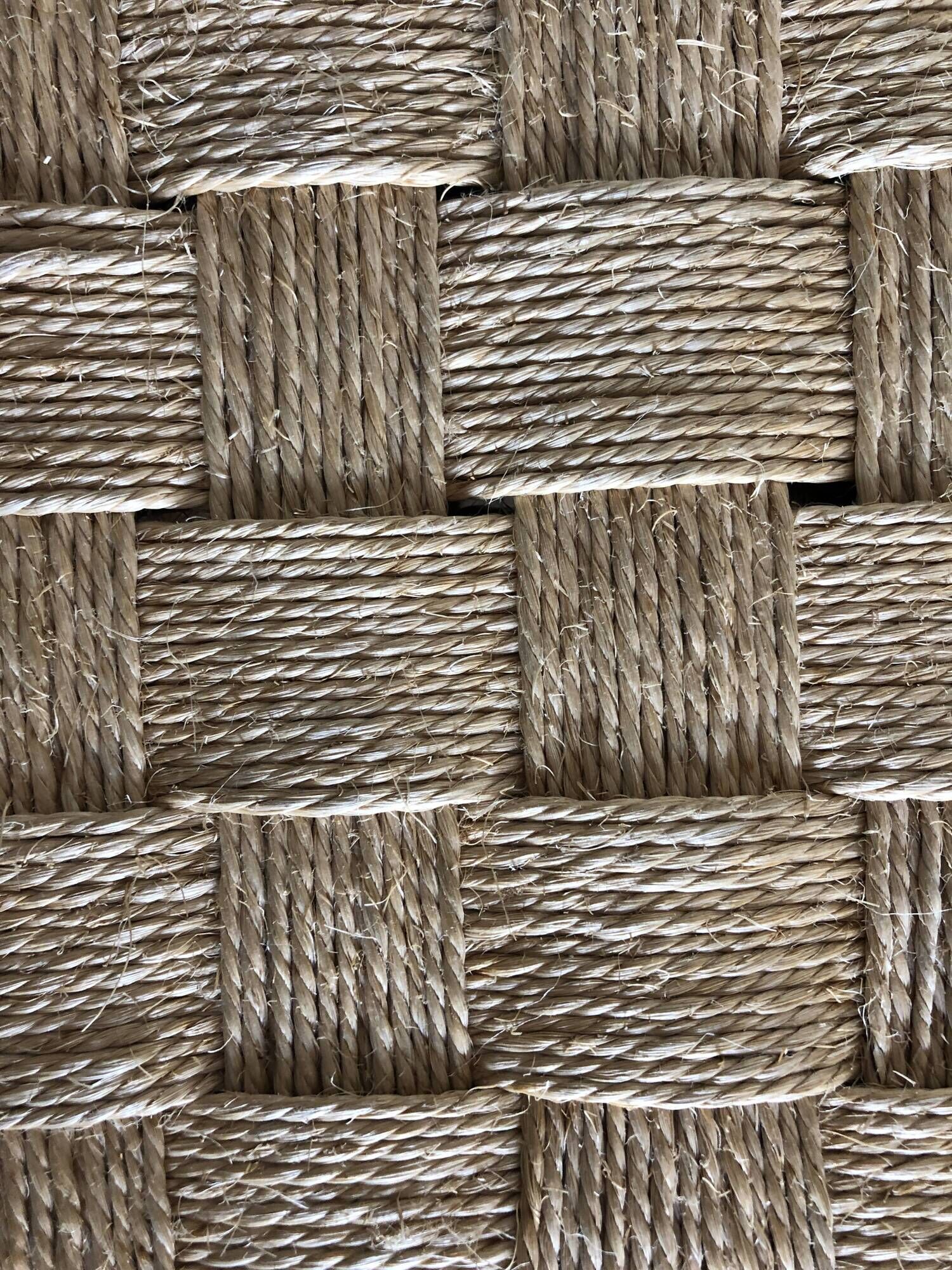 Chair made of wood and rope