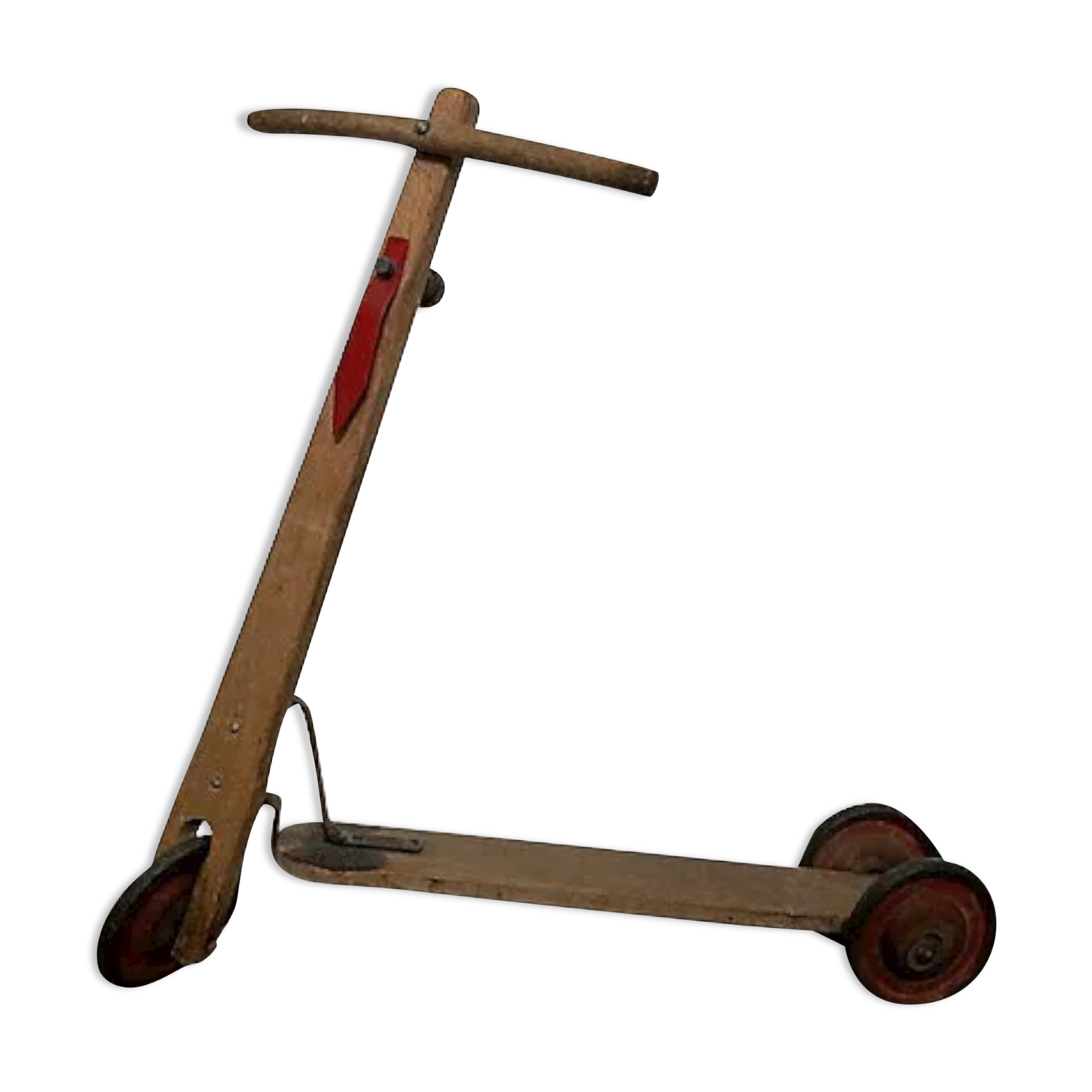 2211787 Old wooden scooter toy 1960s