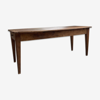 Walnut farm table 190cm