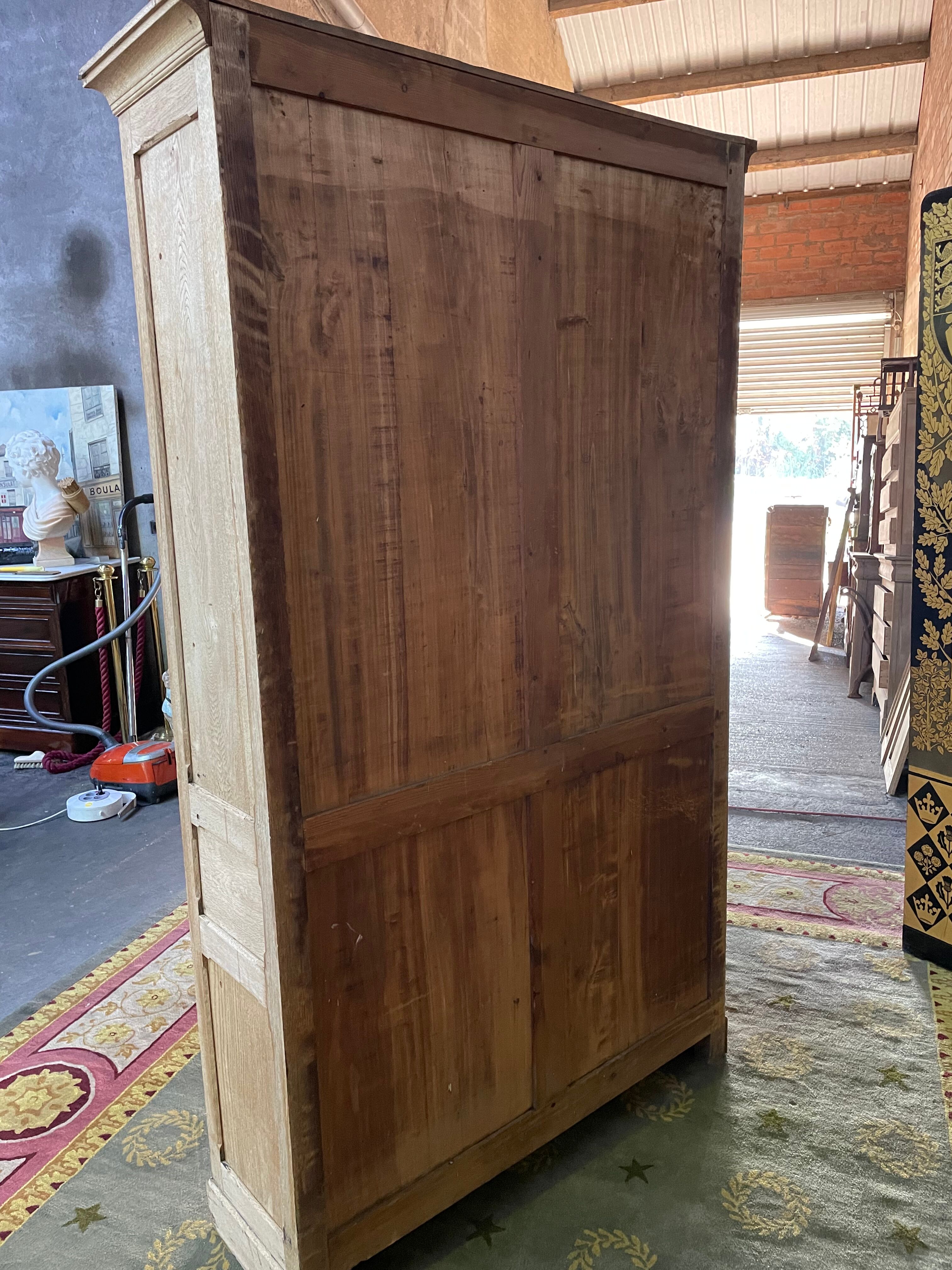 Aero gummed solid oak bookcase 19th