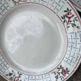 Flat plates Sarreguemines model Christiane