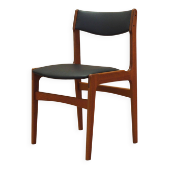 Chaise en teck, design danois, années 1970, production : Danemark