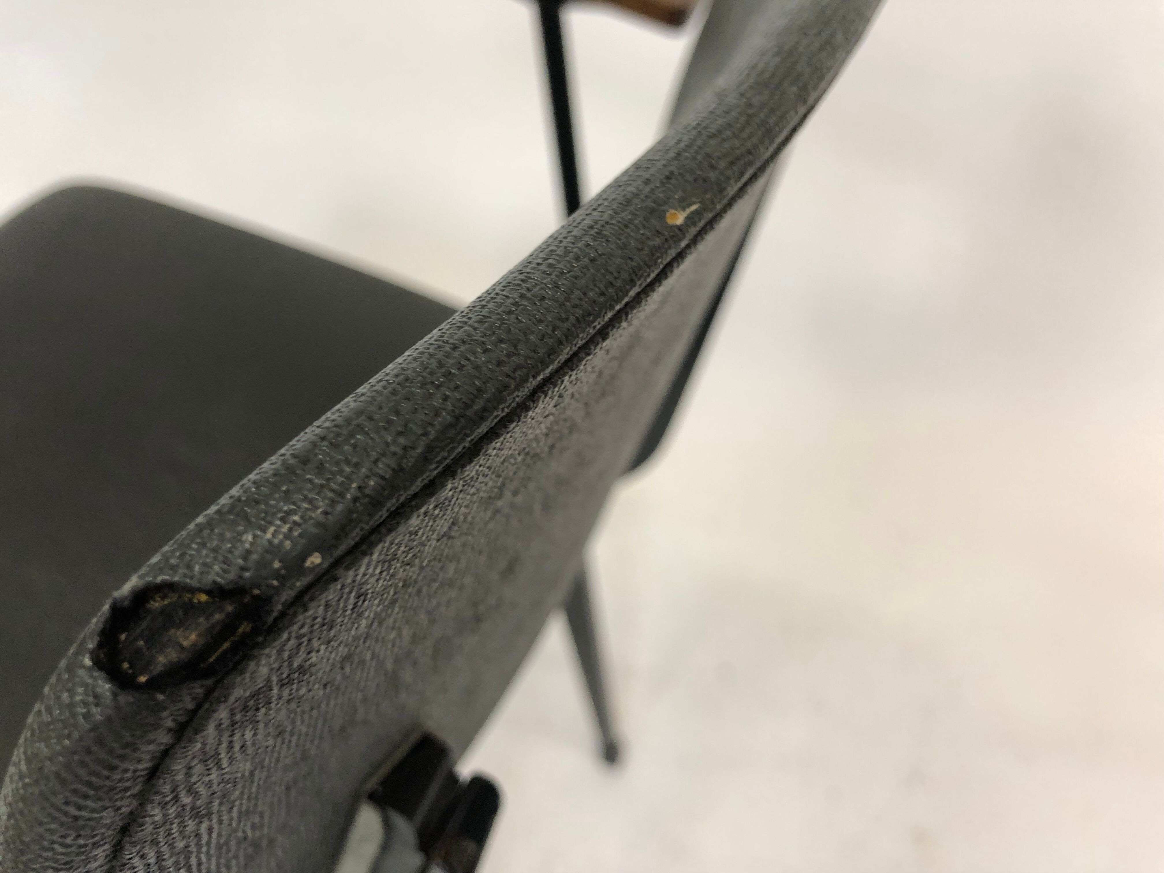 Armrest upholstery in skai industrial chair Marko Holland
