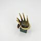 Brass Hand Ashtray, by Walter Bosse for Herta Baller, 1950s Austria