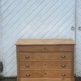 Antique chest of drawers with a chic country feel