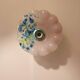 Murano flower wall light