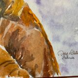 Bedouin watercolour painting