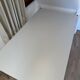 USM Haller desk in pearl grey laminate
