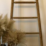 Solid wood ladder