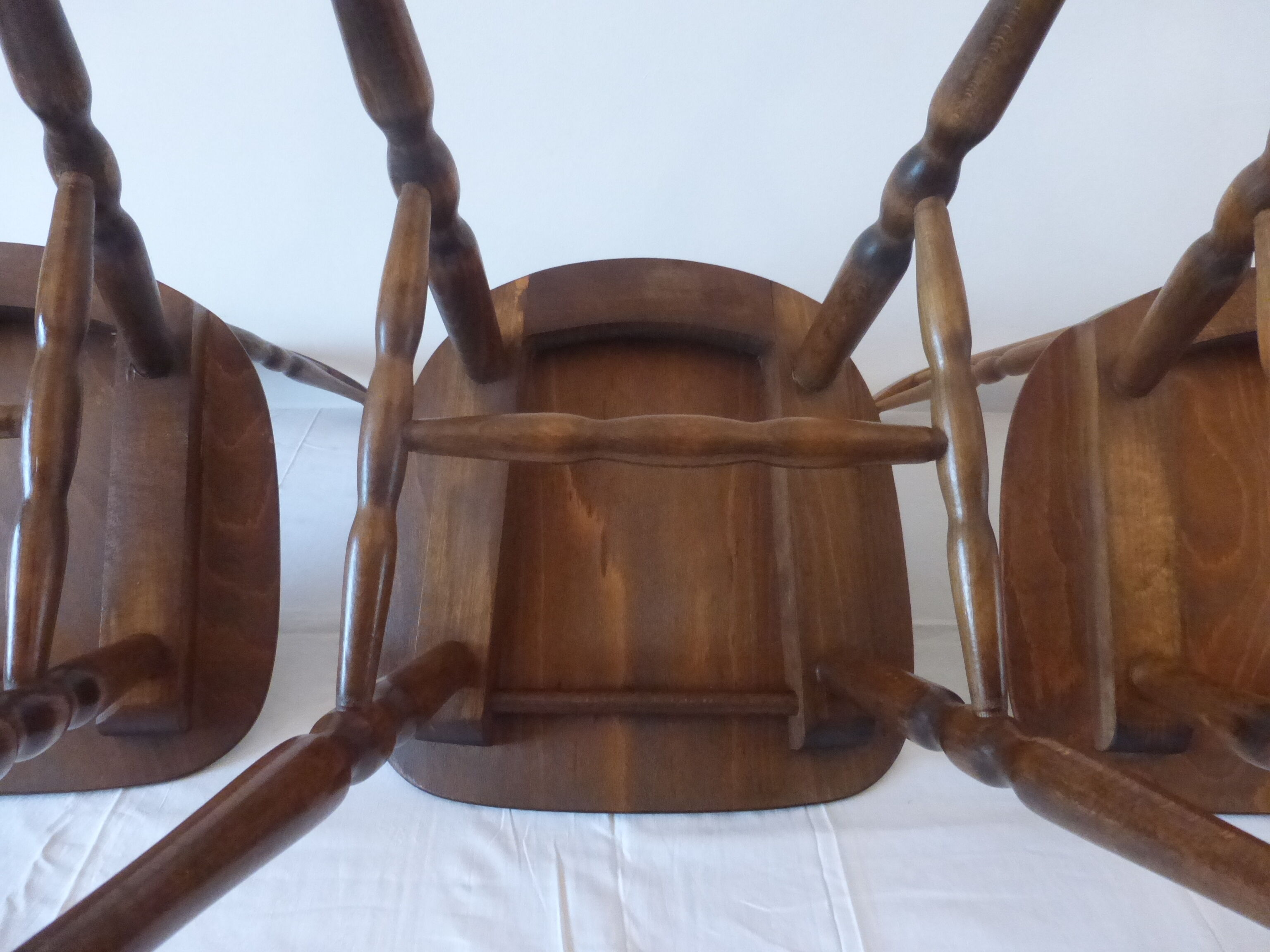 Three Bauman Tacoma chairs