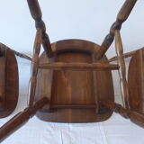 Three Bauman Tacoma chairs