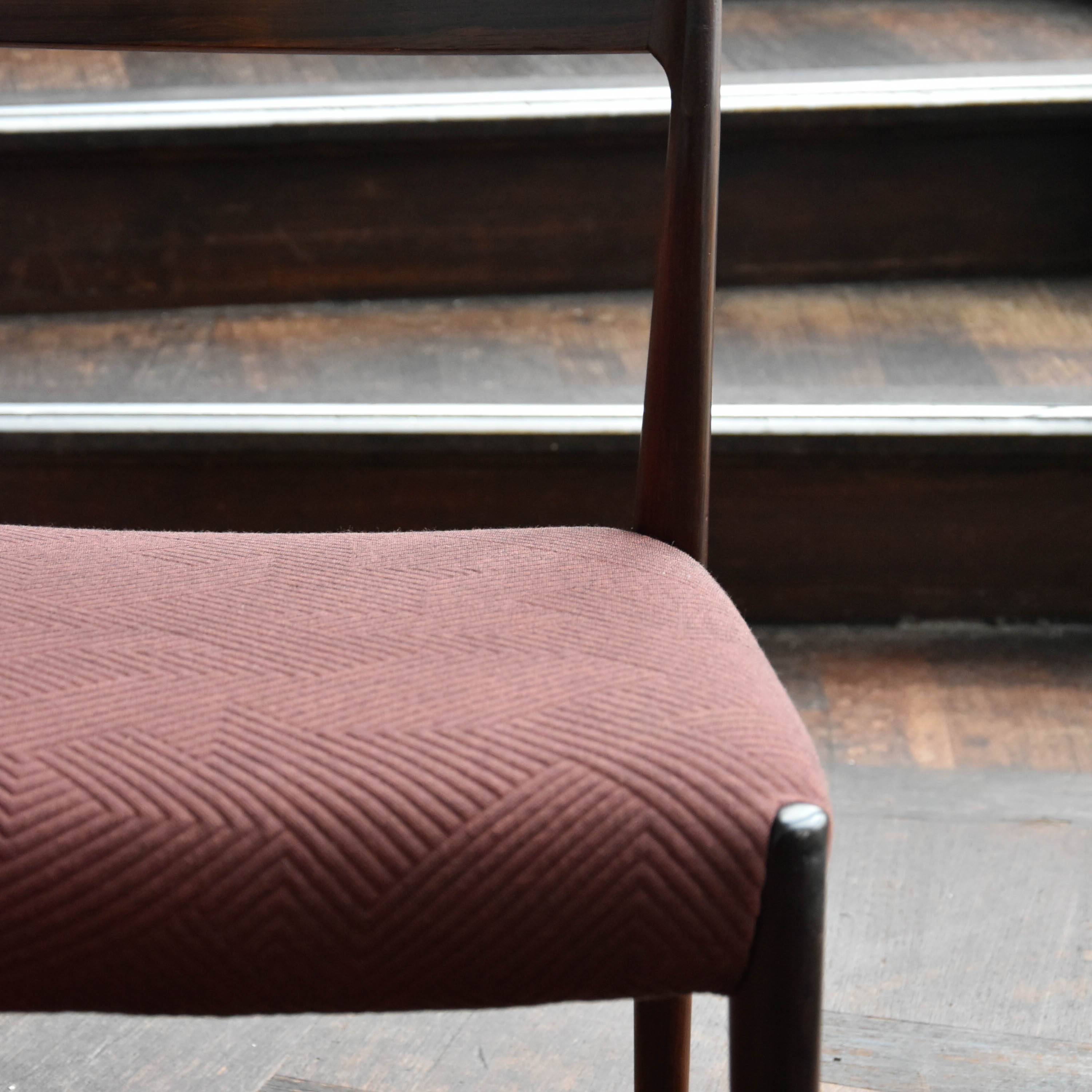 4 chaises de salle à manger danoises