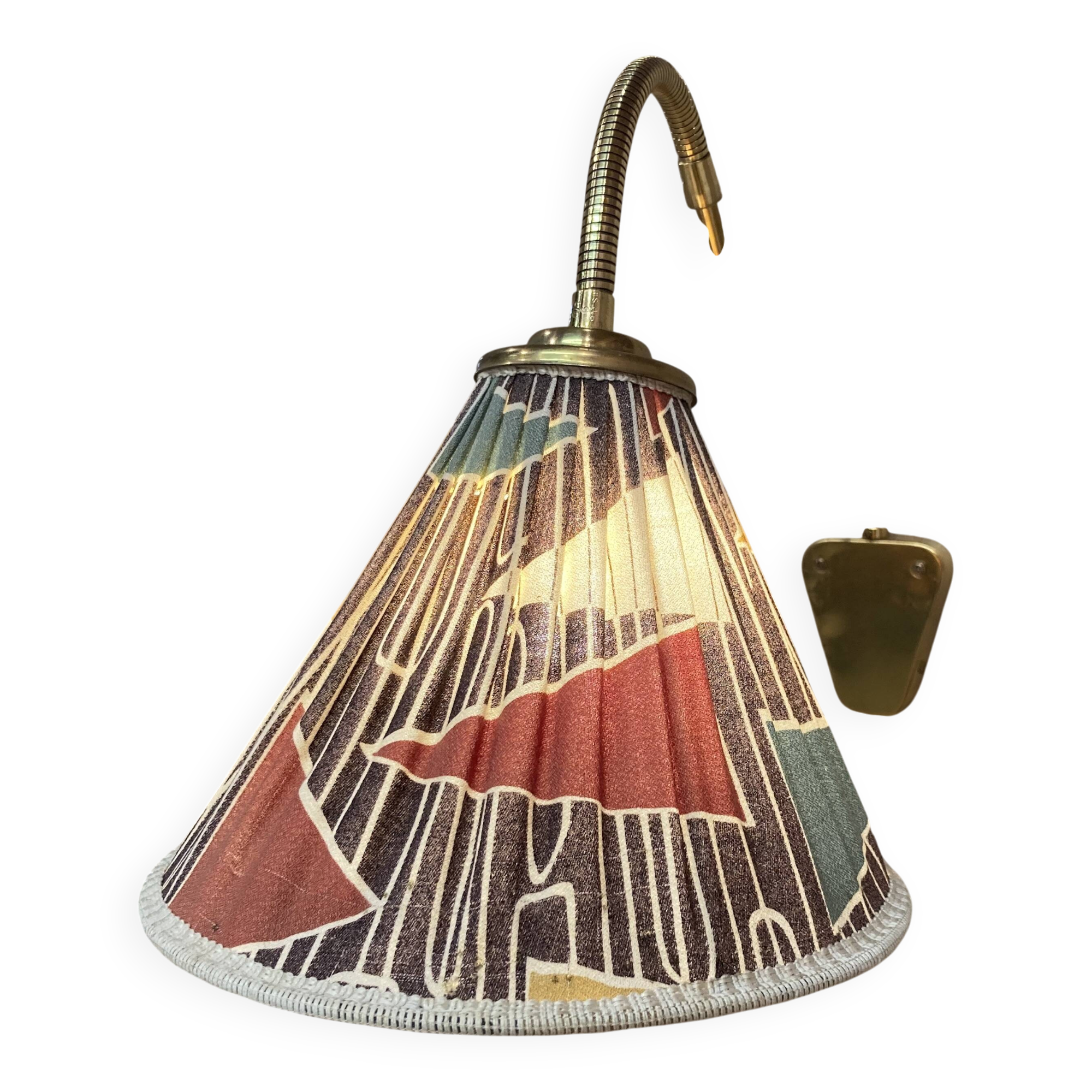 Grande applique modulable design scandinave 1950.
