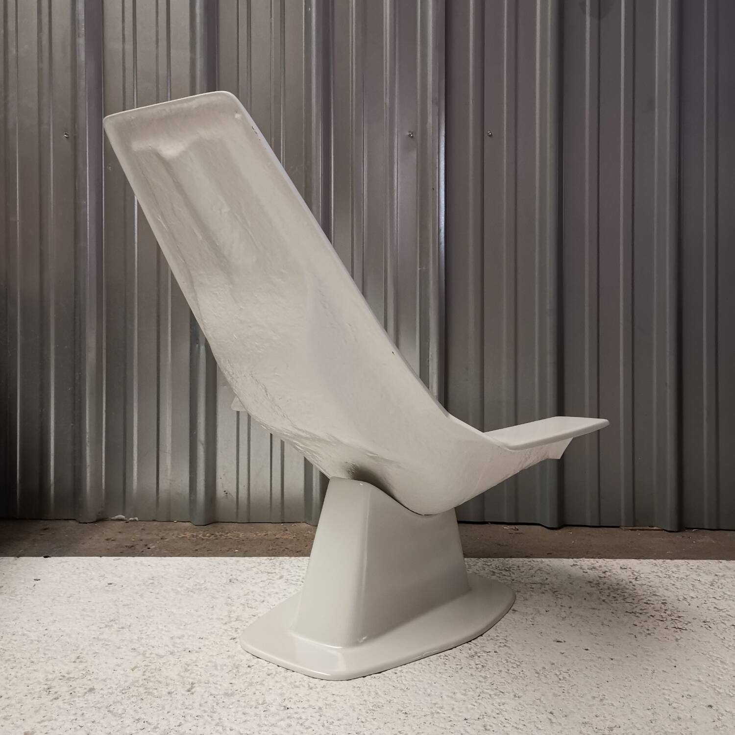 Fauteuil bain de soleil, Les Plastiques de Bourgogne, 1970