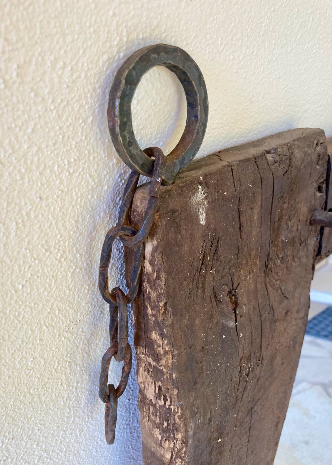 Folk art mirror
