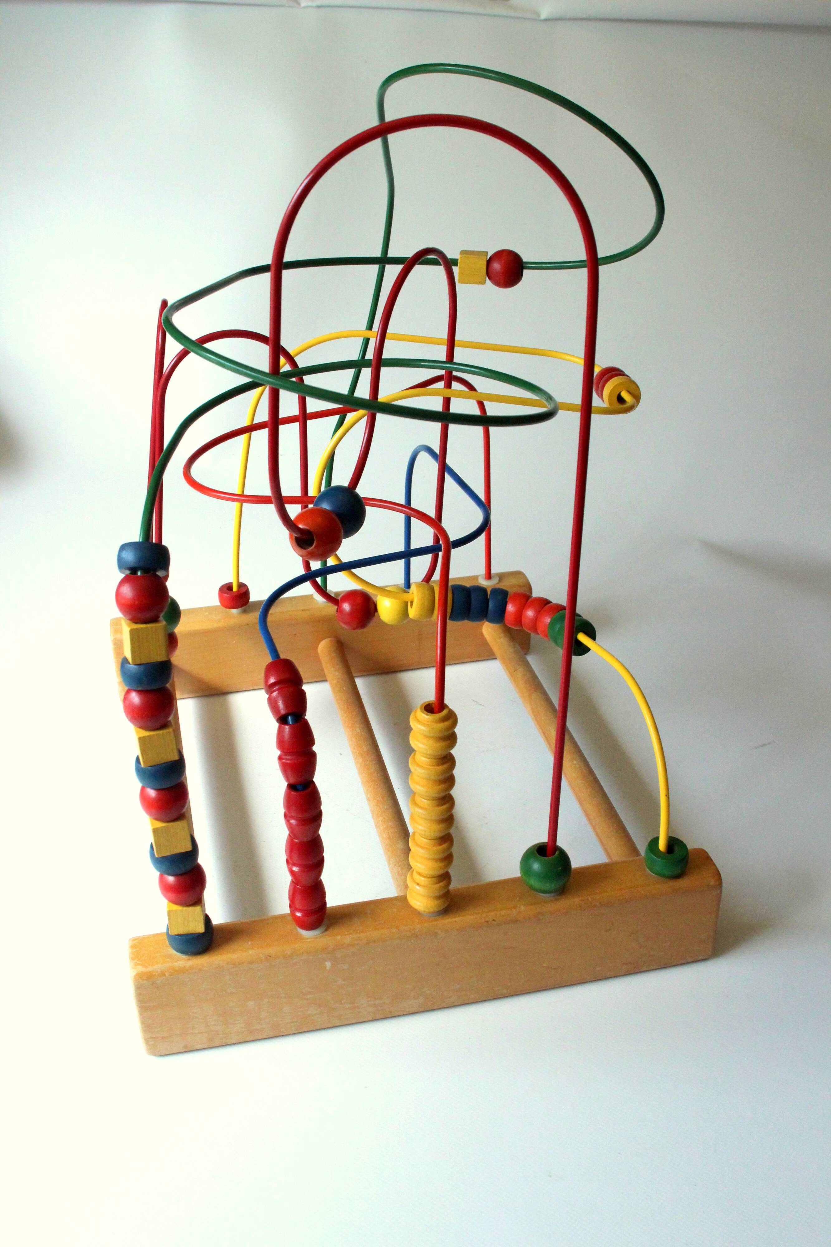 Labyrinth - large wood and metal toy for babies and toddlers