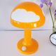 Mushroom lamp, orange cloud Skojig, henrik preutz design for Ikea, 1990