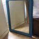 Antique Louis Philippe blue mirror