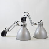 Pair of industrial sconces Metalarte