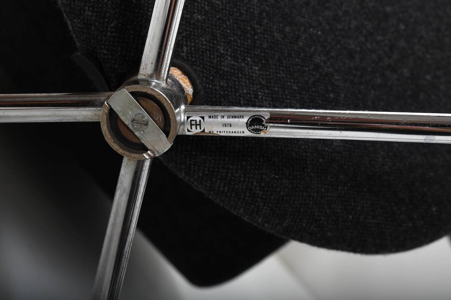 Verner Panton for Fritz Hansen 1973 Series 1-2-3 Butterfly Base