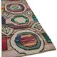 Handwoven Turkish Recycled Boho Rug 96 cm x 303 cm