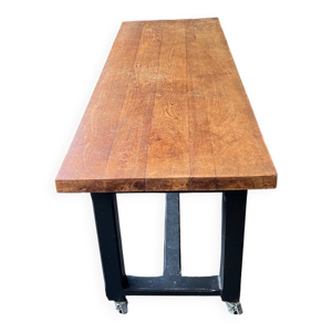 Table en chêne massif