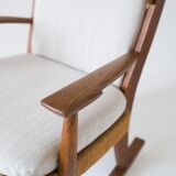Vintage oak rocking chair