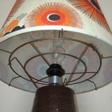 Ceramic floor lamp from the 70s