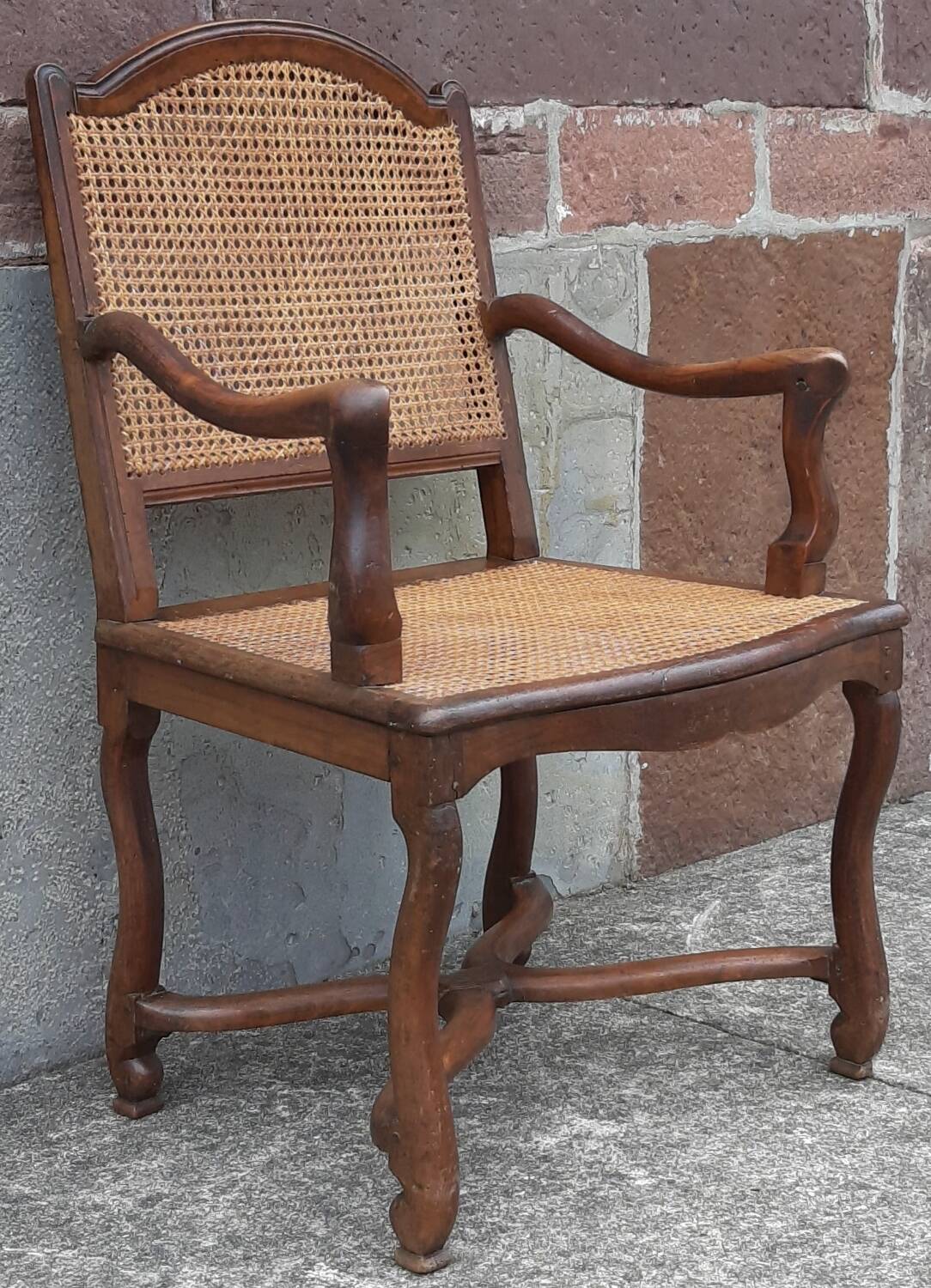 Fauteuil canné, 18ème siècle
