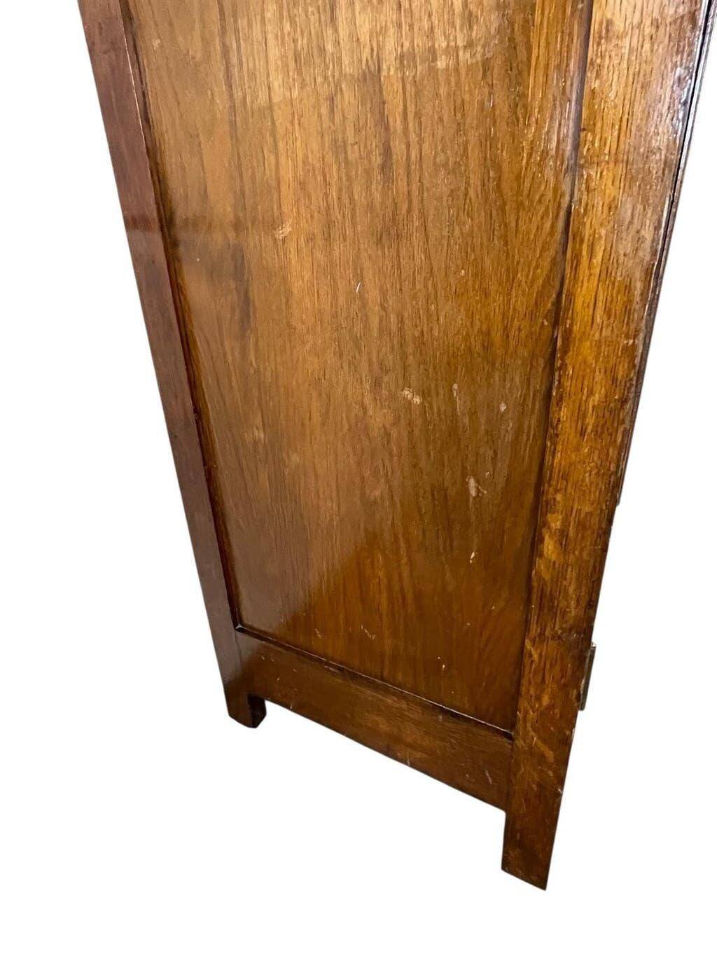 Vitrine vintage XL en bois