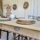 Table de ferme avec rallonges