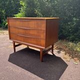 Scandinavian 1960s vintage teak storage unit