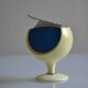 Maruman T26 Sharon table lighter Japan Space Age 1970 tulip base