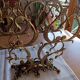 Brass magazine rack
