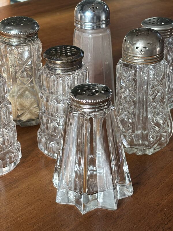 Collection de saupoudreuses sucrier