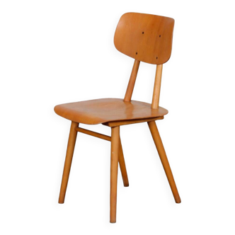 Wooden chair produced by Ton, 1960