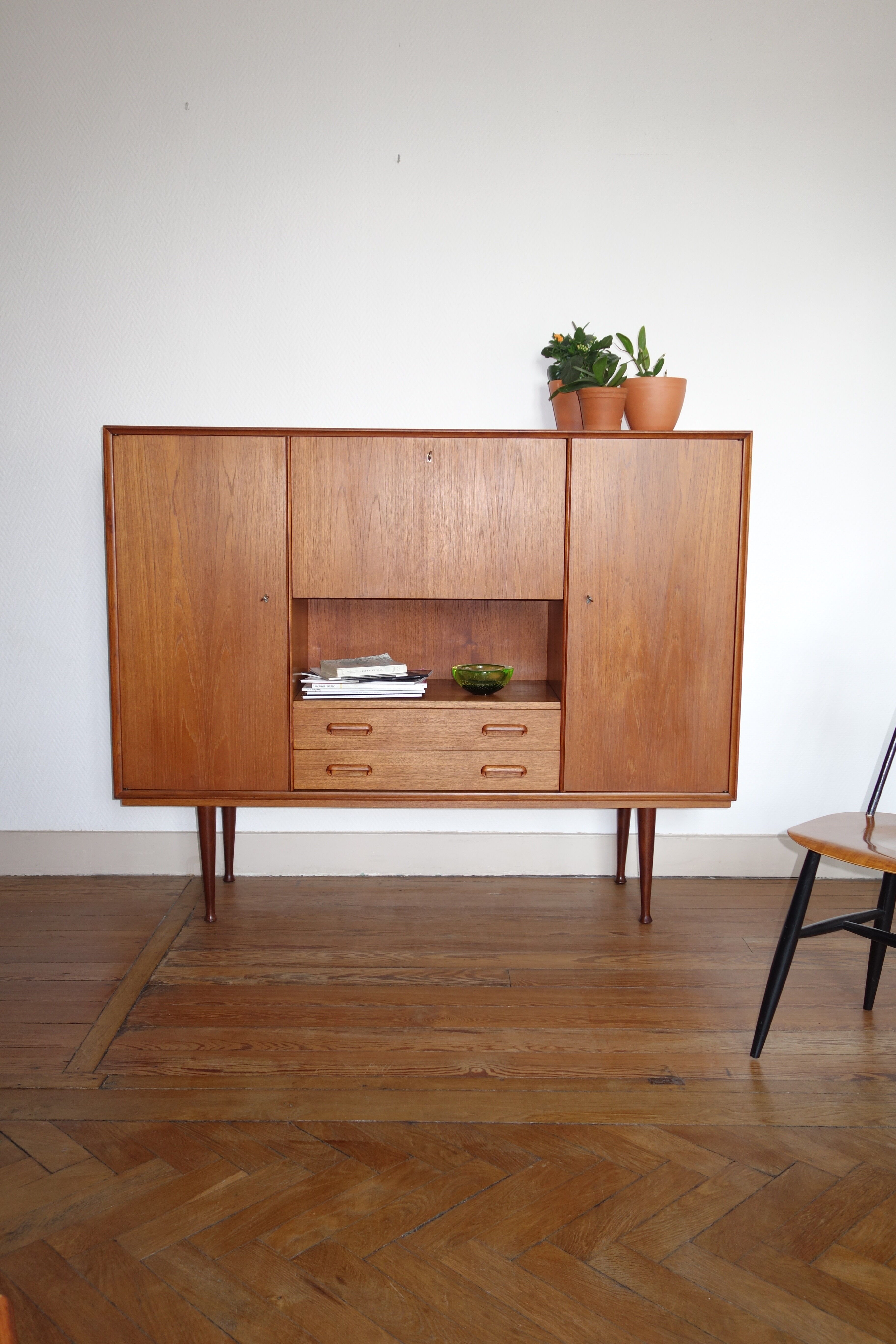 Scandinavian Cabinet teak of the 1960s