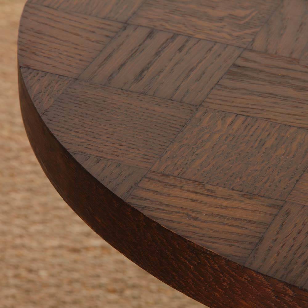 Table basse vintage en chêne des années 1950