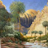 Orientalist painting signed Marchetti