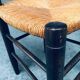 French Provincial Design Rush Dining Chairs, 1940s, Set of 8