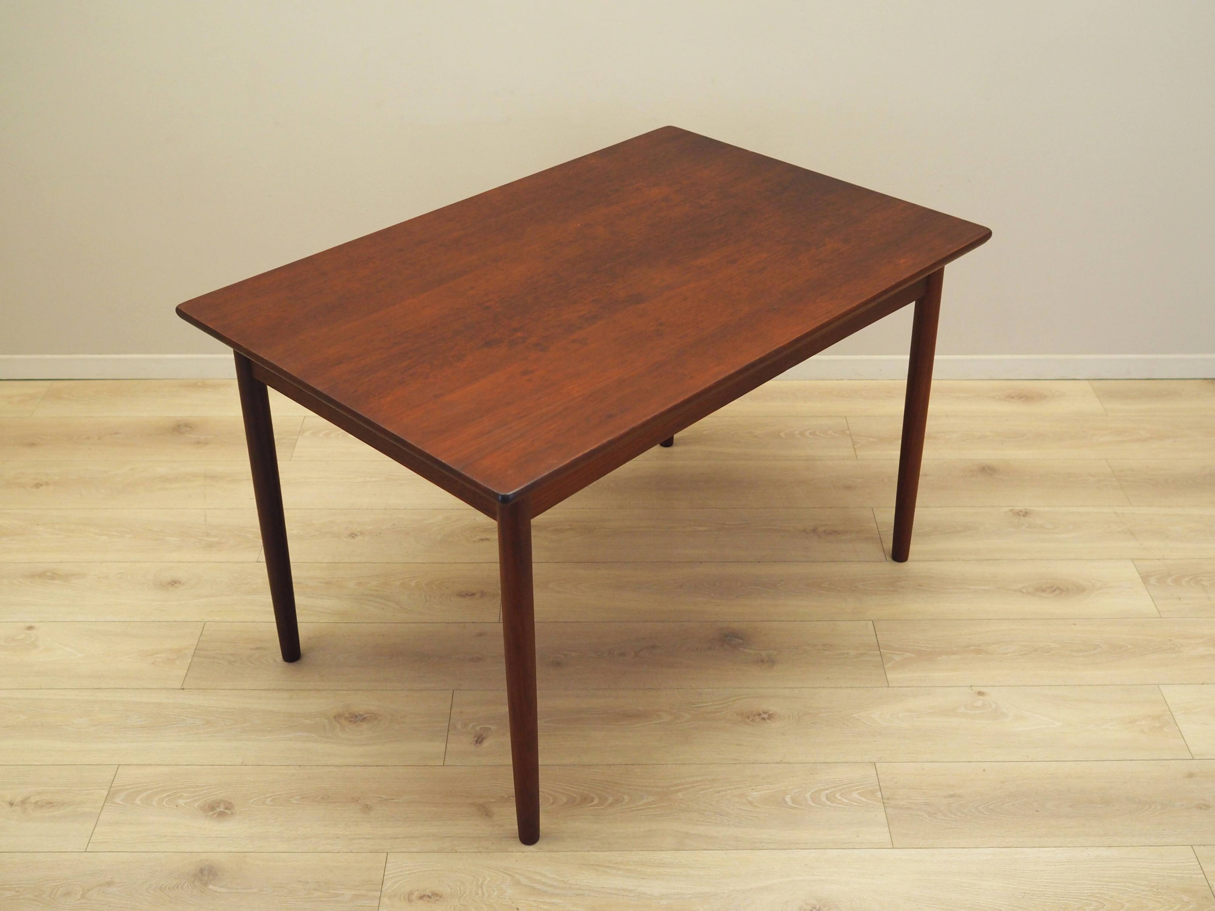 Teak table, Danish design, 1970s, production: Denmark
