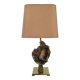 Agate and brass lamp