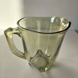 Smoked glass pitcher
