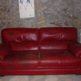 Leather sofa