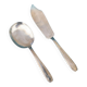 Poincon silver metal pie and cake shovel