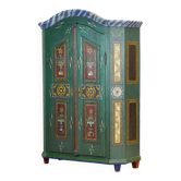 German wedding wardrobe, dated 1852