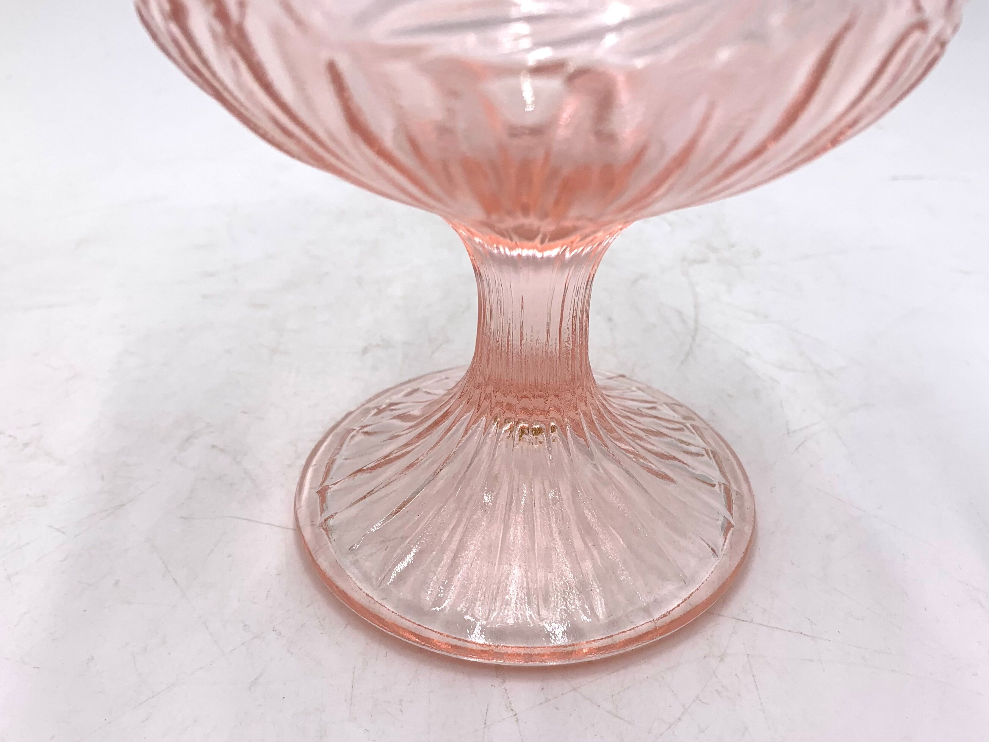 Two pink cups, Ząbkowice, 1970s