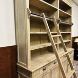 Country Pale Oak Look Bookcase